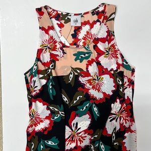 NWT Cabi Hibiscus Blouse XS